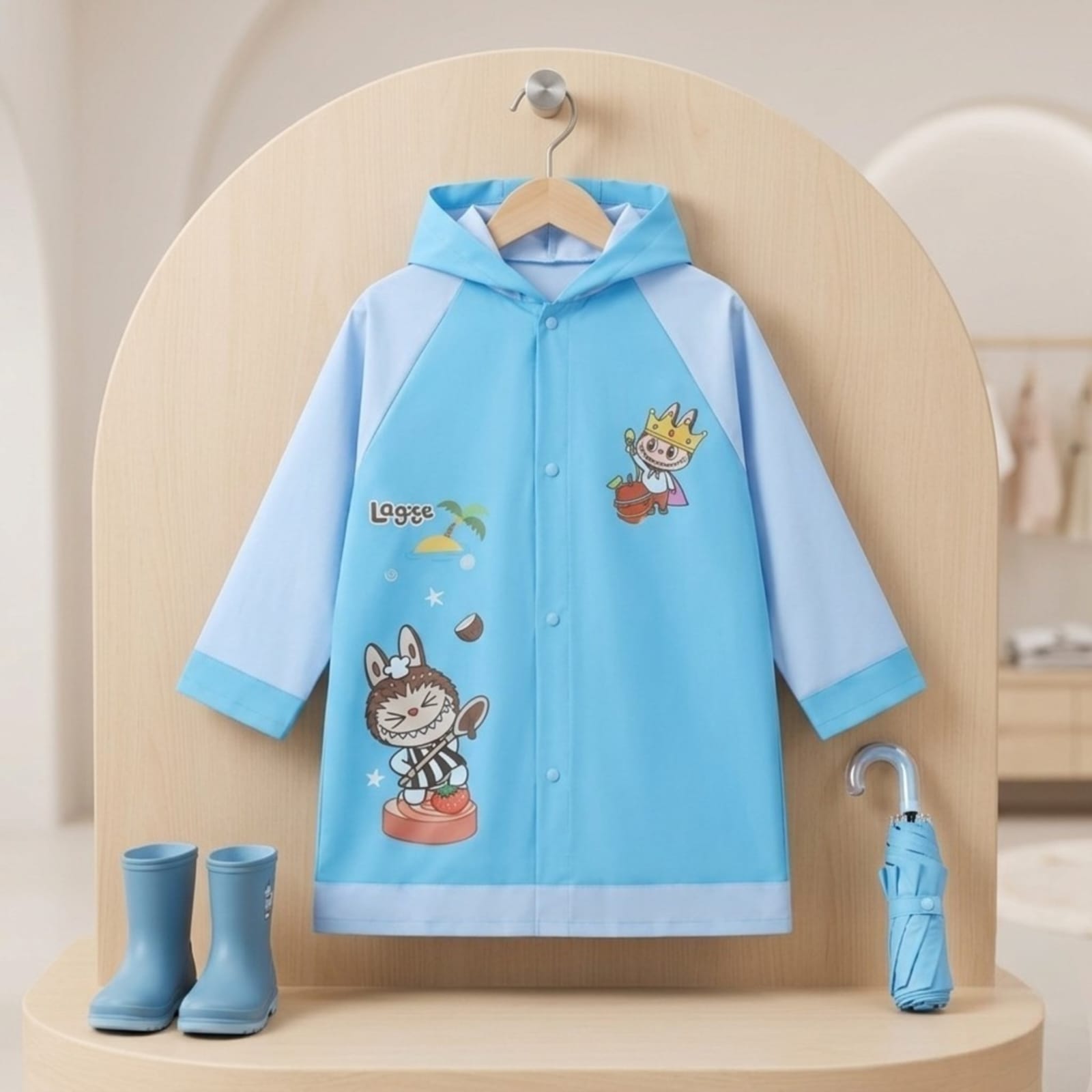 Capa impermeable infantil