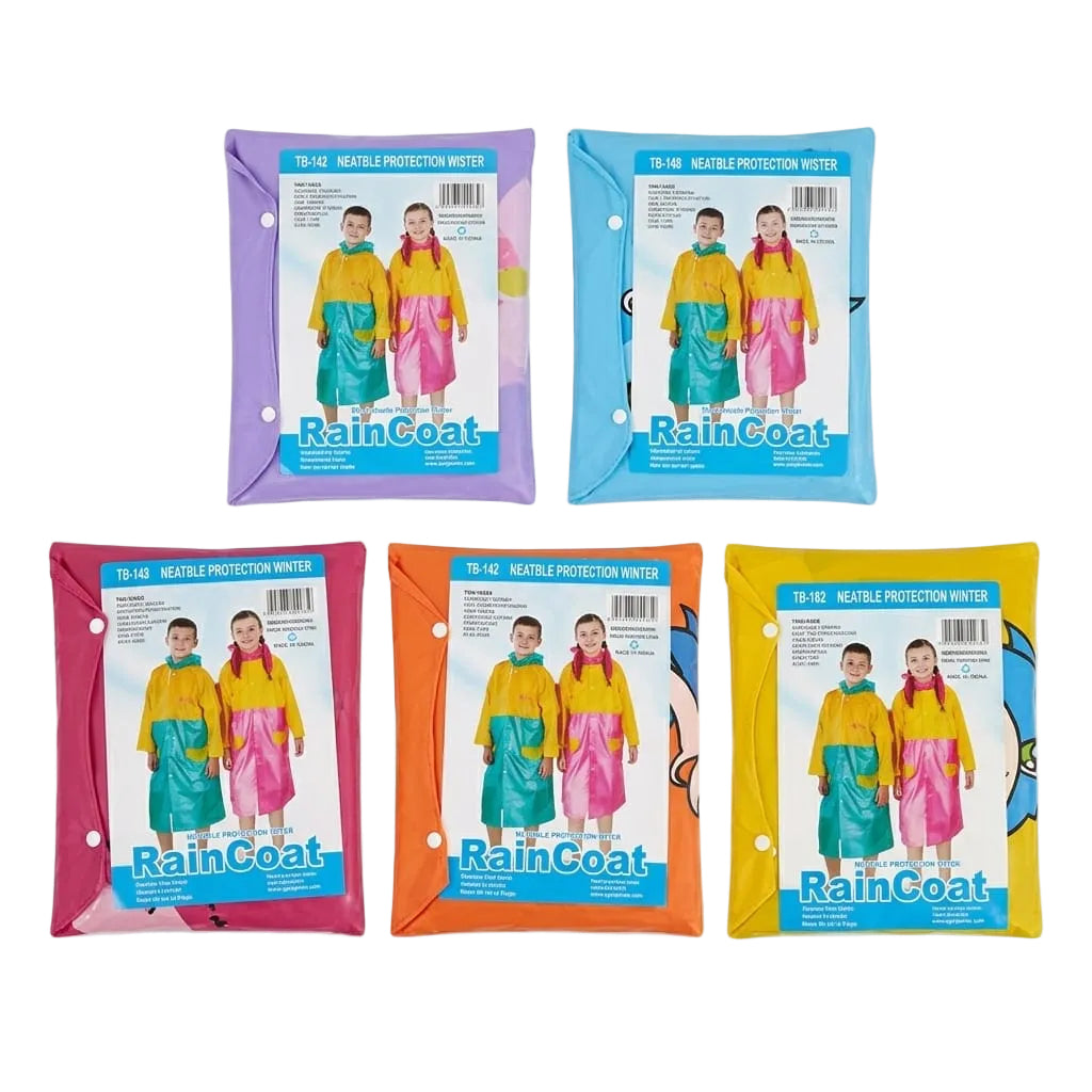 Capa impermeable infantil