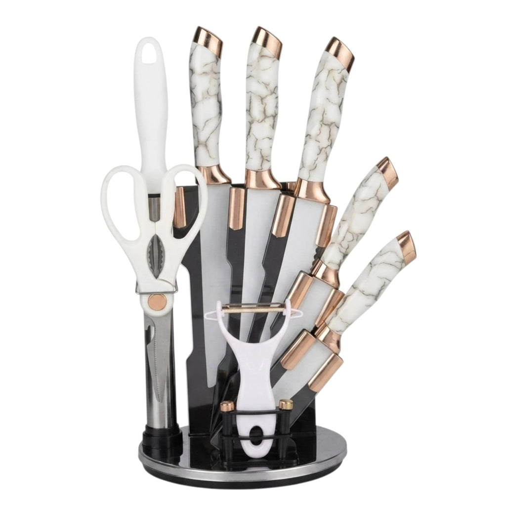 Set de cuchillos, 9 piezas