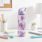 Botella plástica unicornio