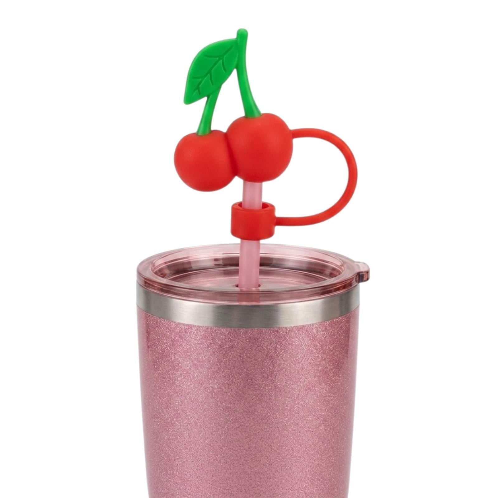 Tapón para pajilla cherry