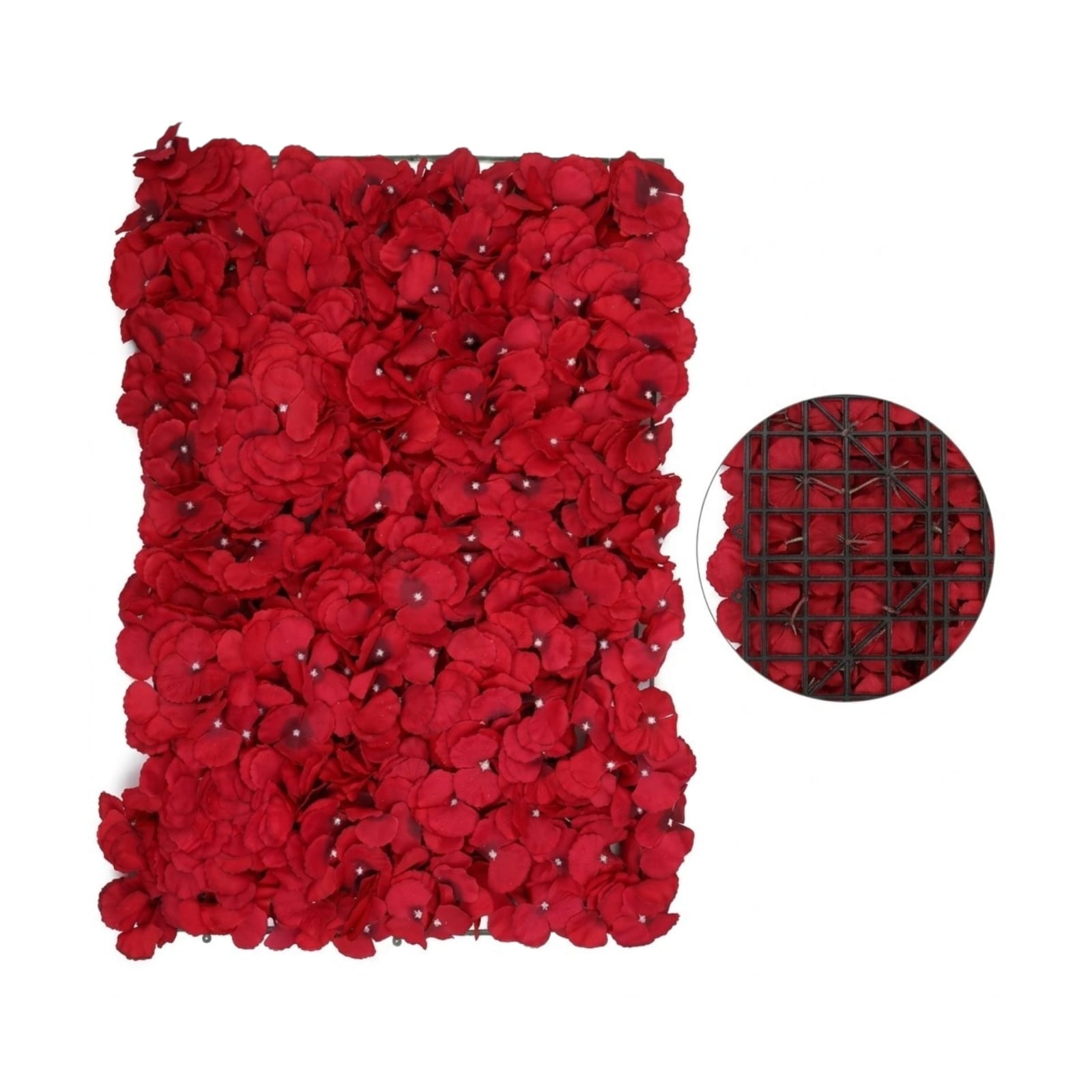 Panel de pared floral 60cm x 30cm
