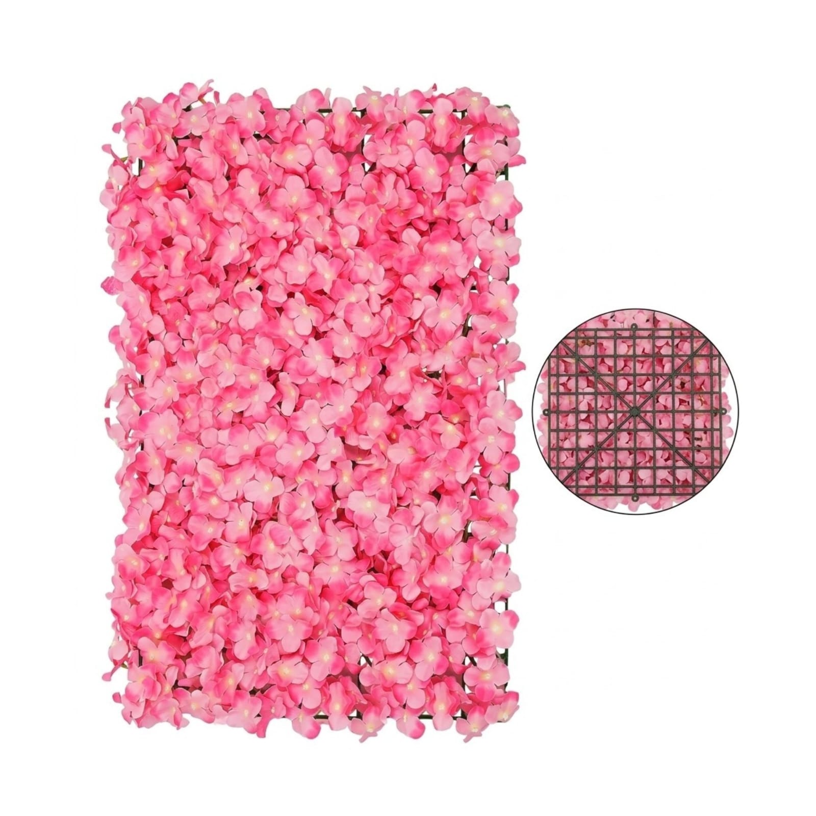 Panel de pared floral 60cm x 30cm