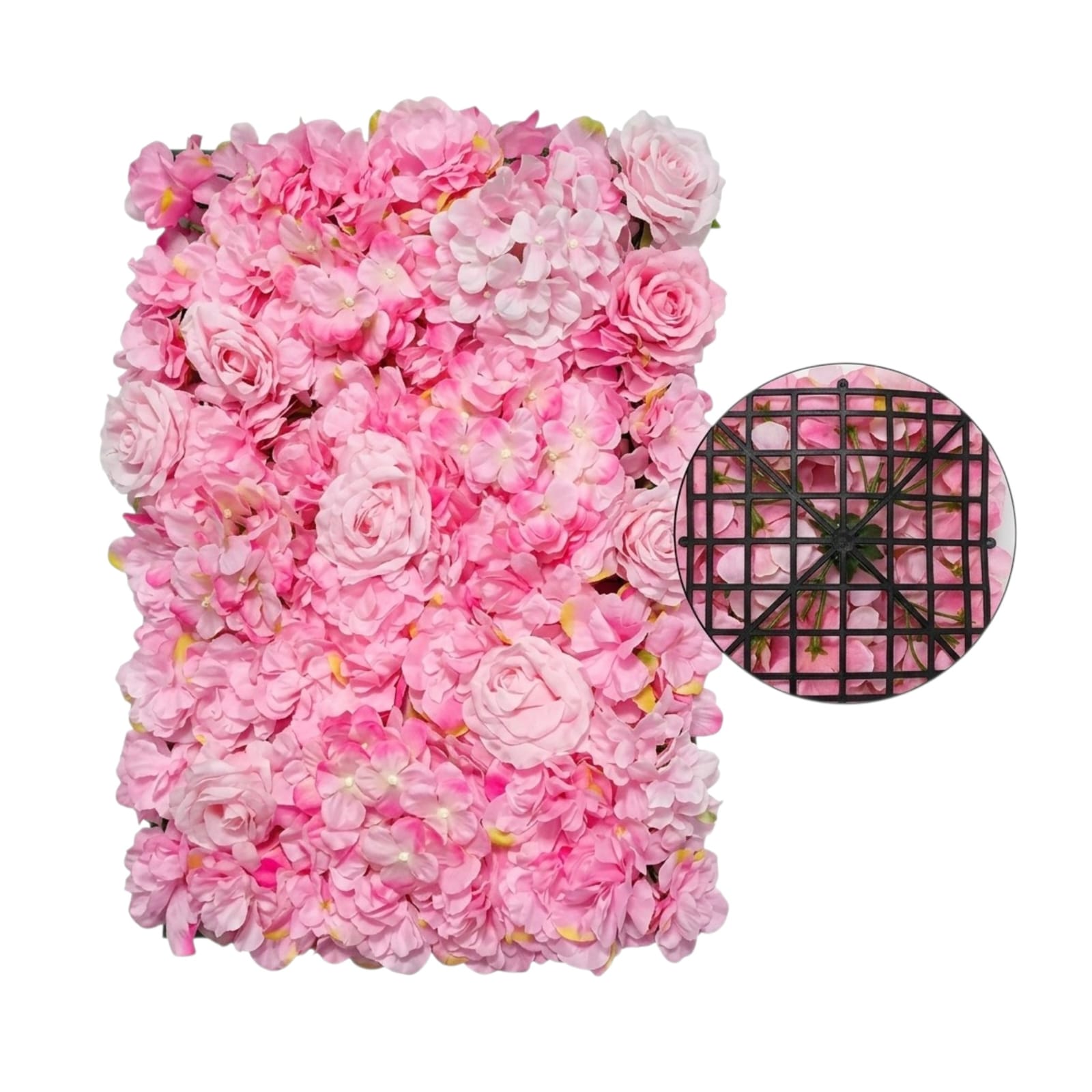 Panel de pared floral 60cm x 30cm