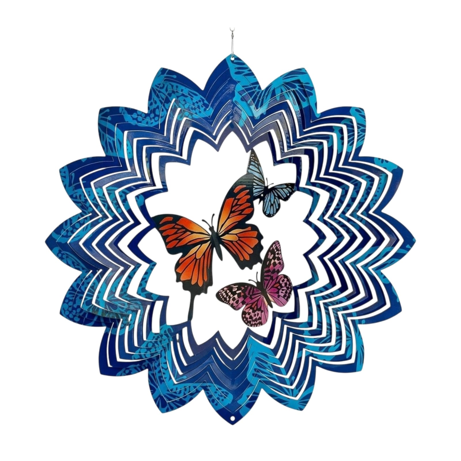 Spinner de viento mariposas