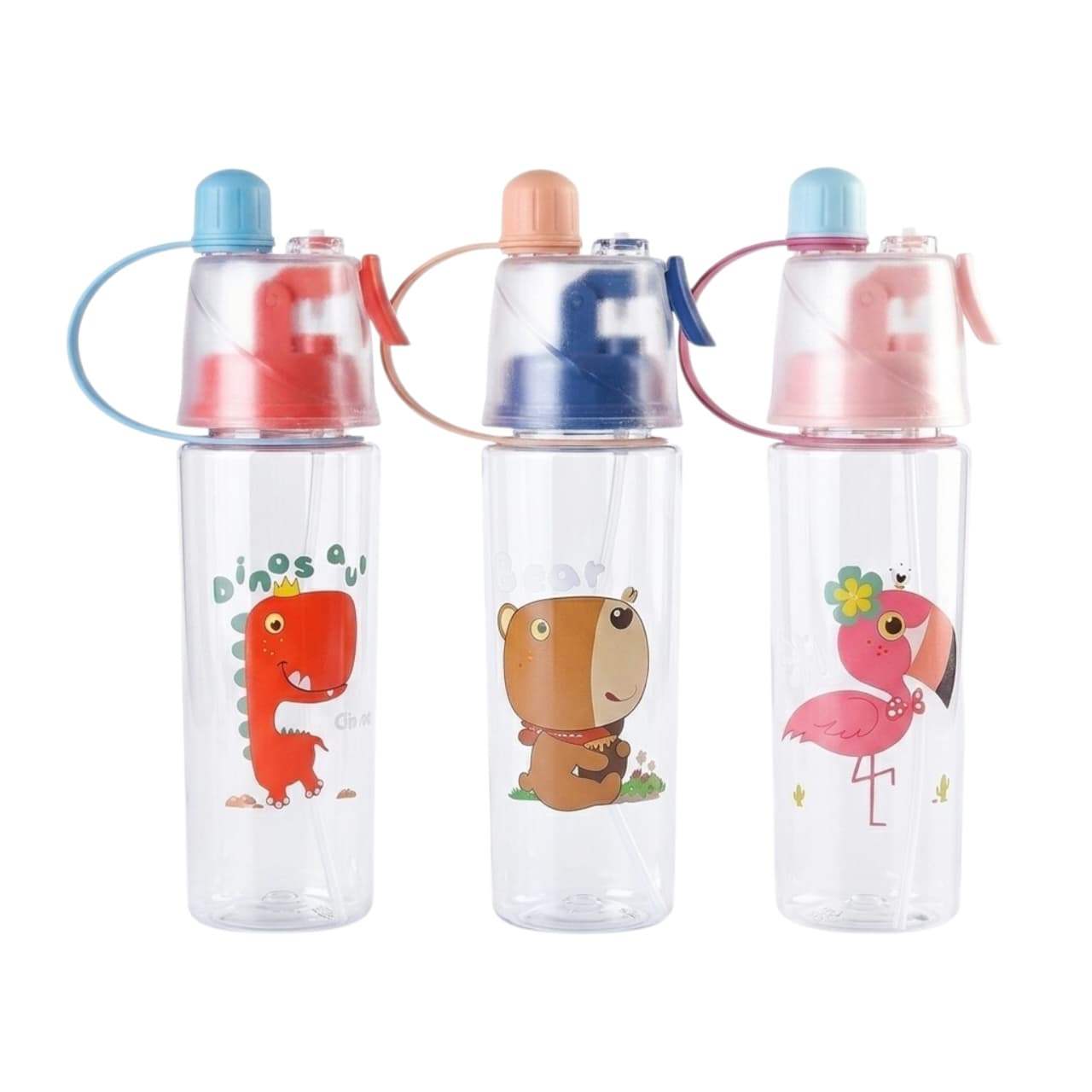 Botella plástica infantil