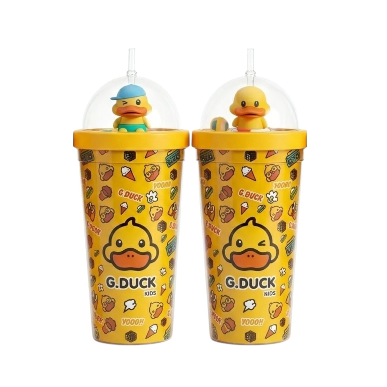 Vaso acrílico duck