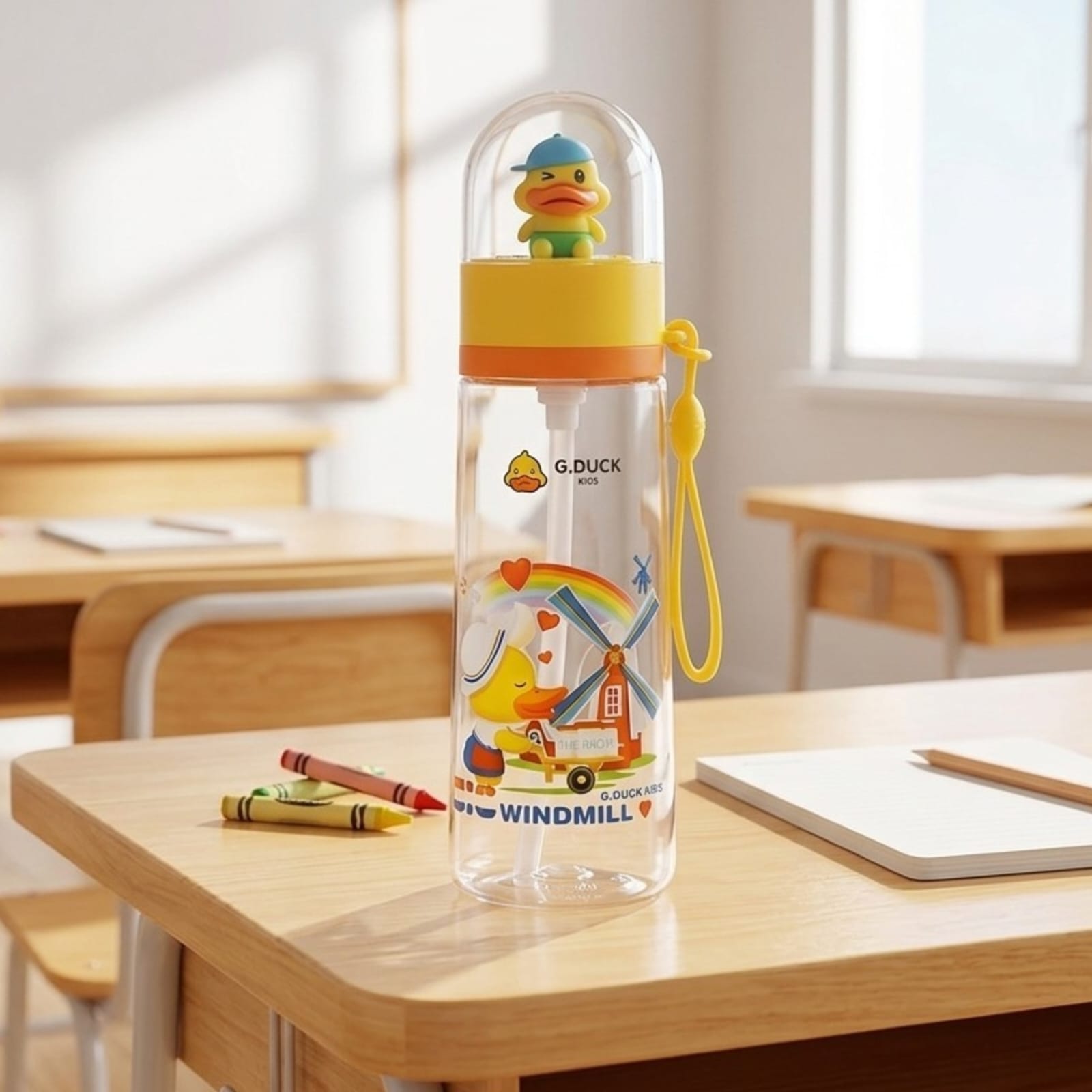 Botella acrílica duck
