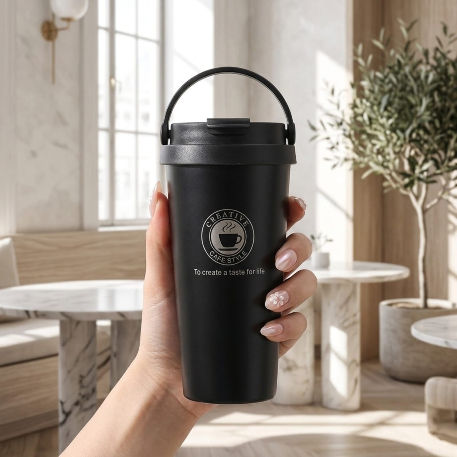 Vaso térmico acero inoxidable