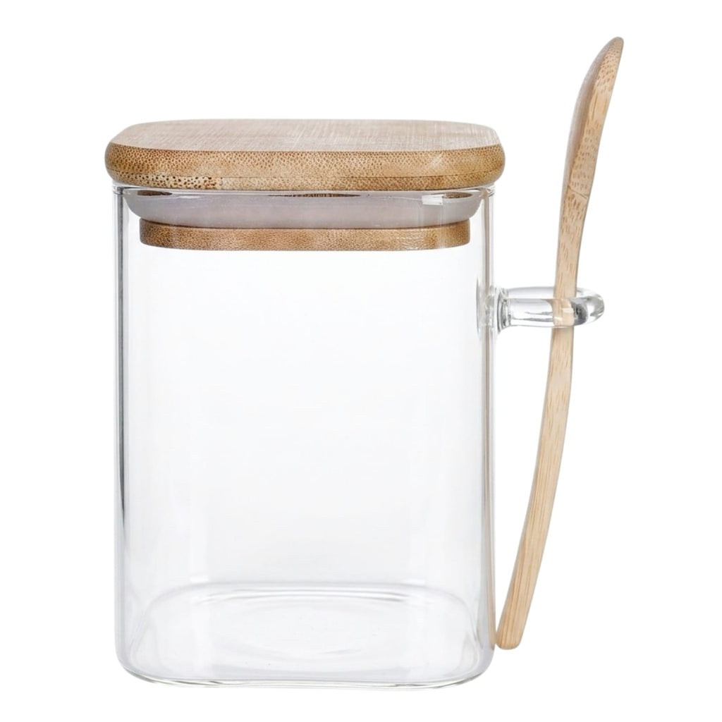 Recipiente hermético de vidrio