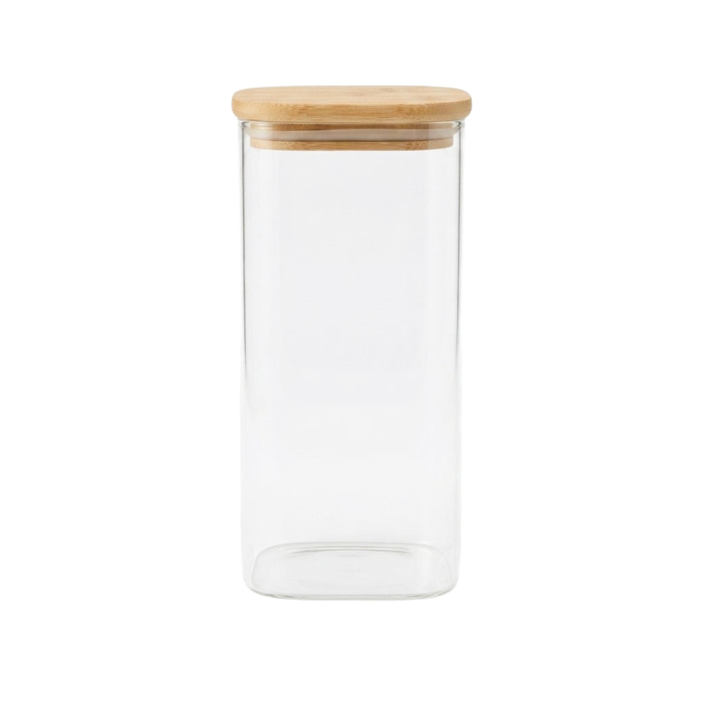 Recipiente hermético de vidrio
