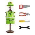 Disfraz infantil construcción