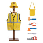 Disfraz infantil construcción