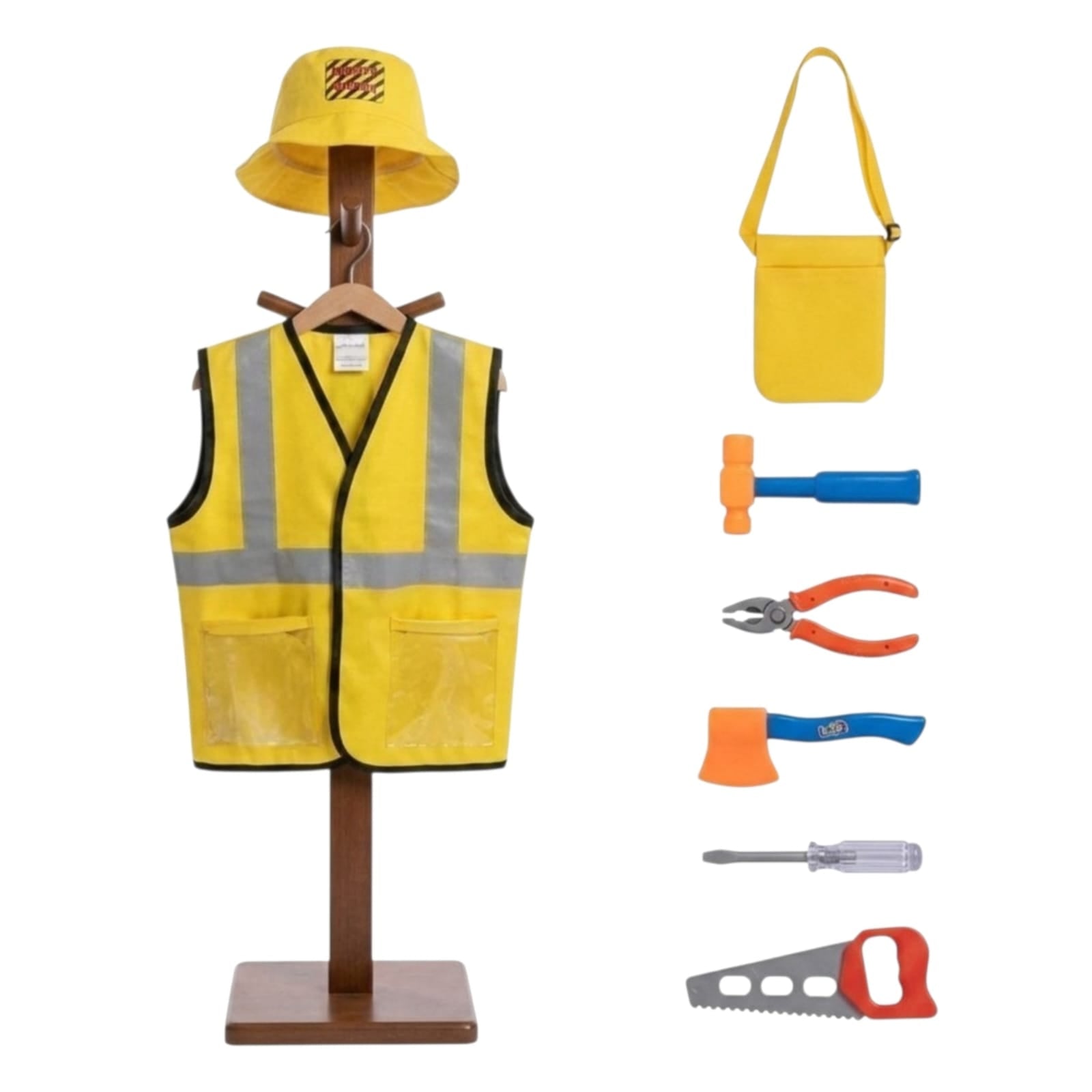Disfraz infantil construcción