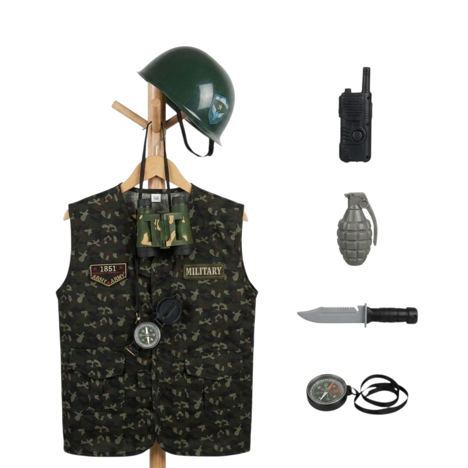 Disfraz infantil militar