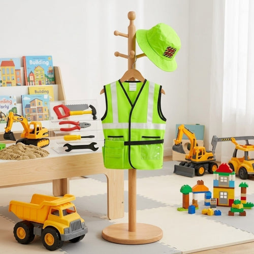 Disfraz infantil construcción
