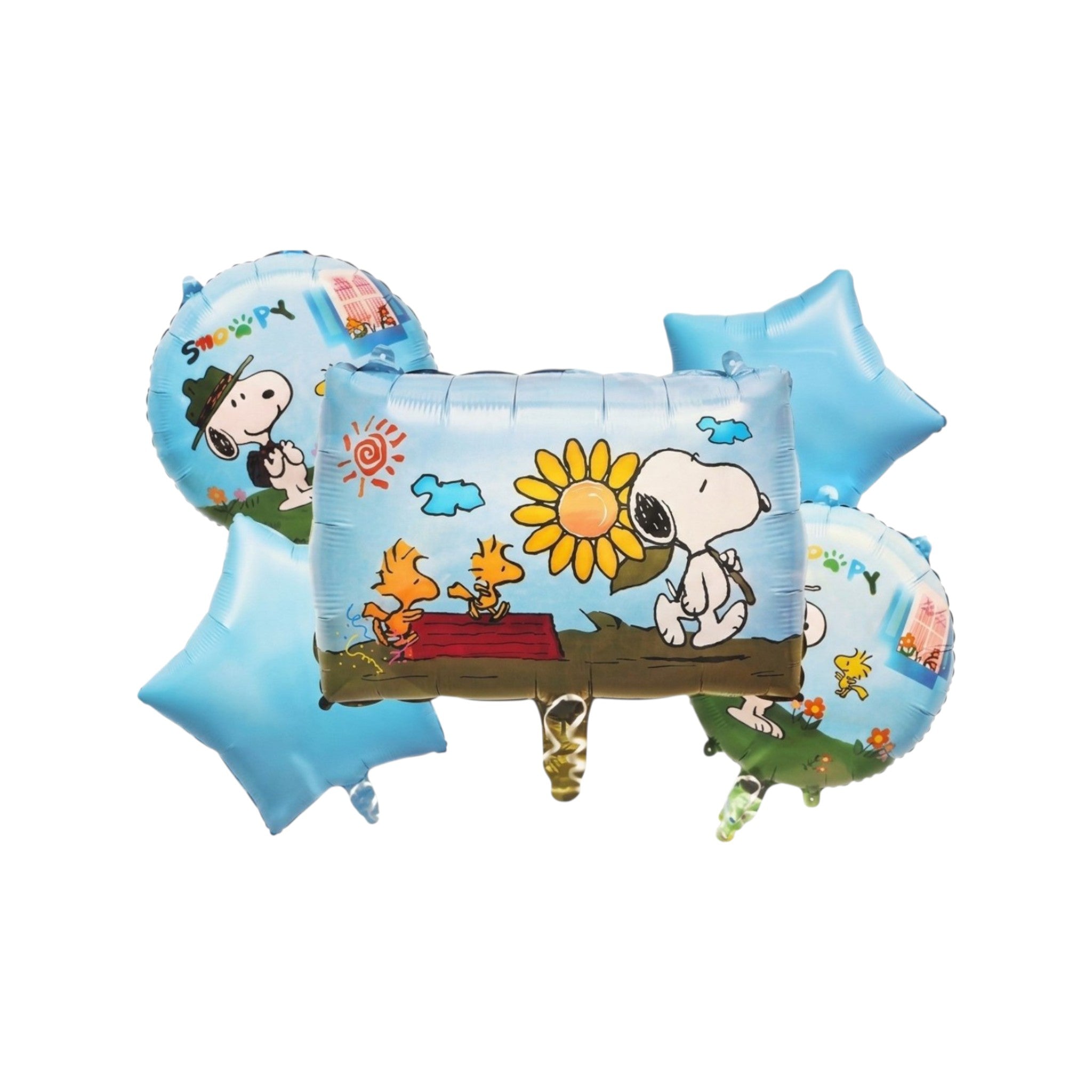 Set de globos Snoopy / 5 Piezas