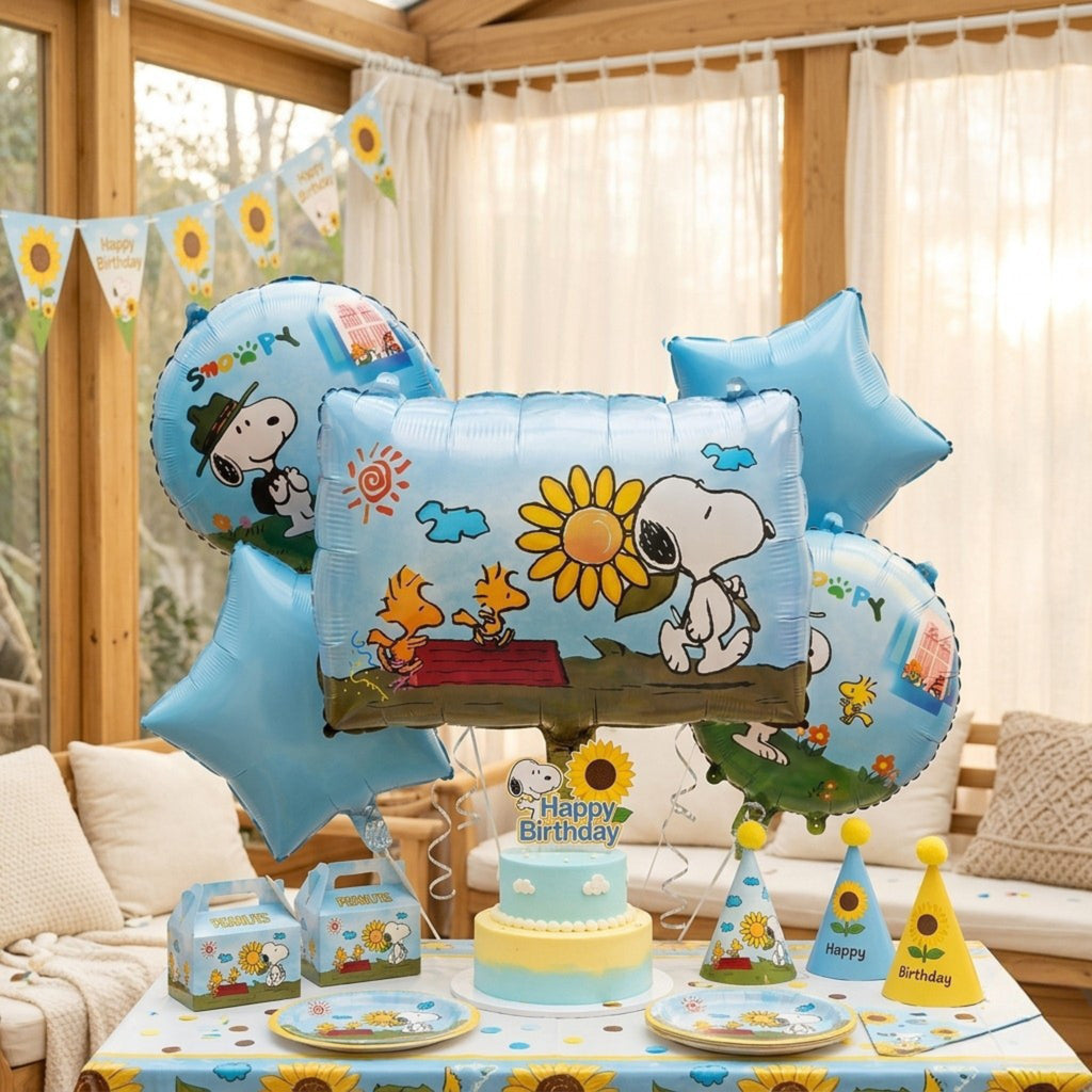 Set de globos Snoopy / 5 Piezas