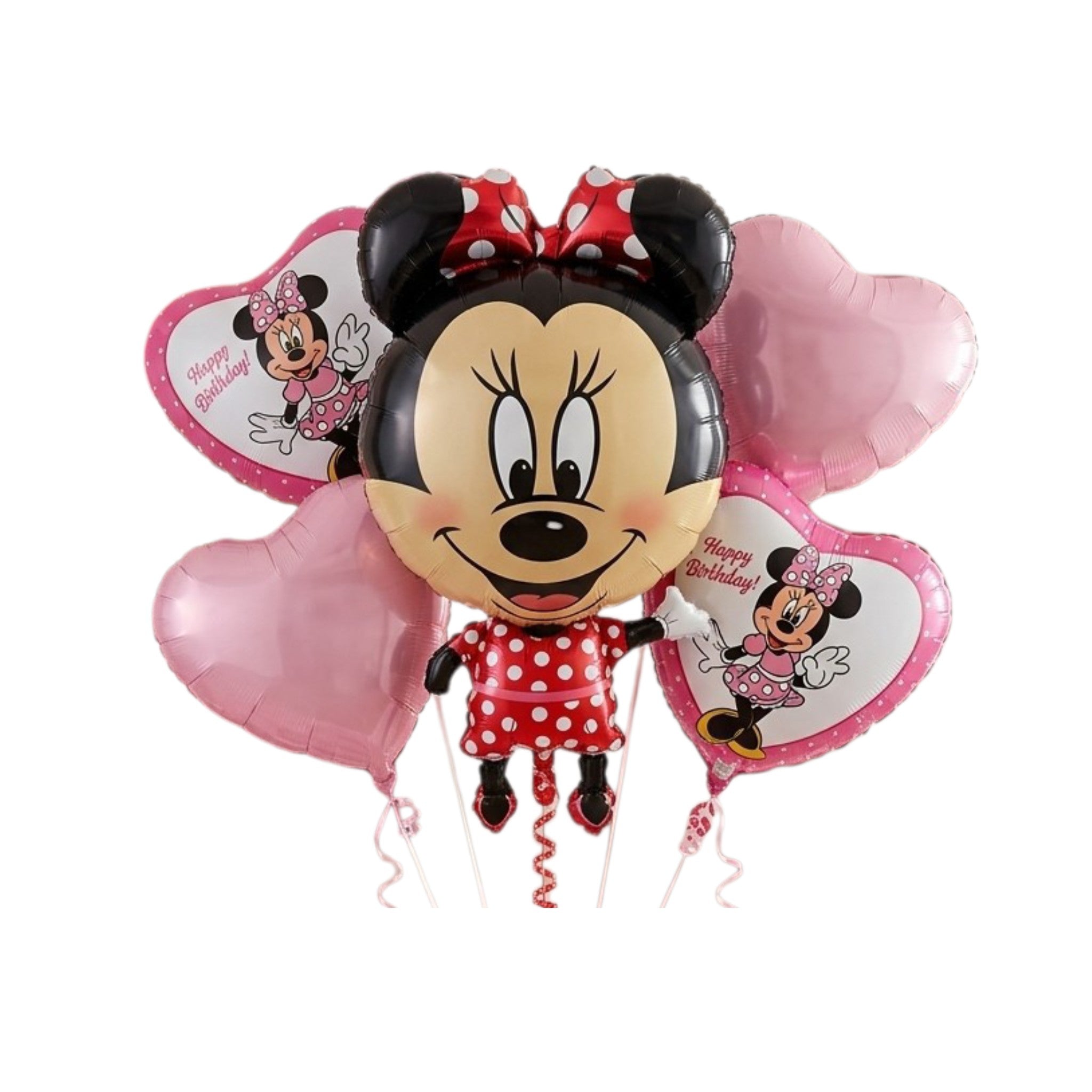 Set de globos Minnie / 5 Piezas