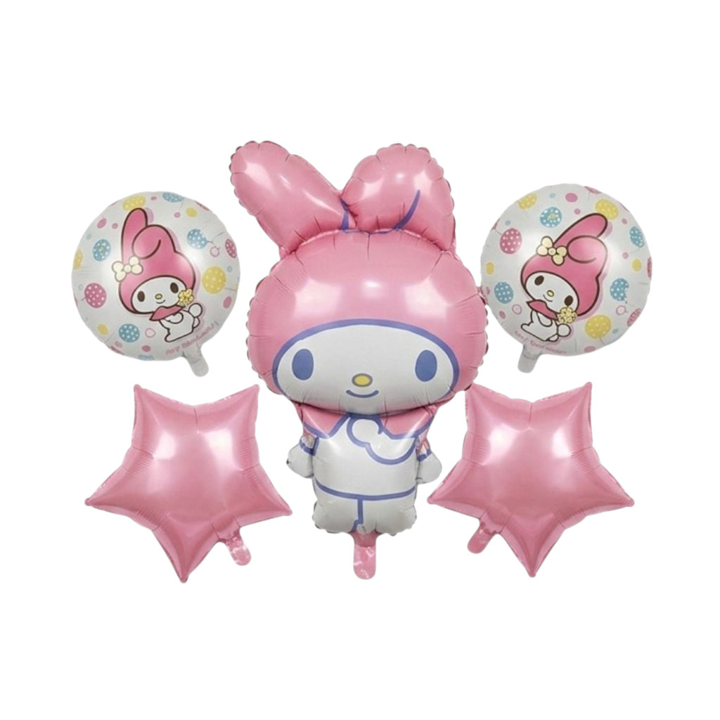 Set de globos My Melody / 5 Piezas
