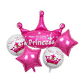 Set de globos Princess / 5 Piezas