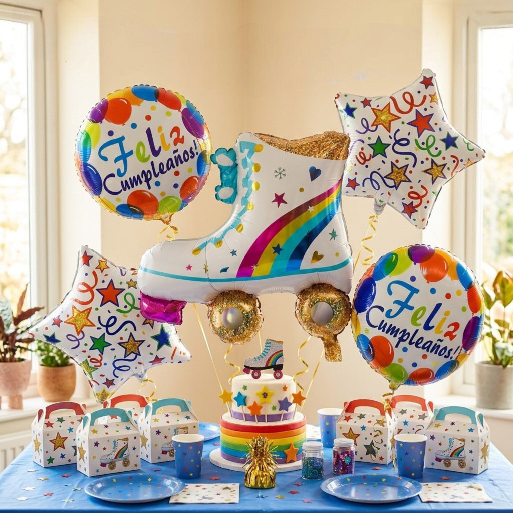Set de globos Cumpleaños / 5 Piezas