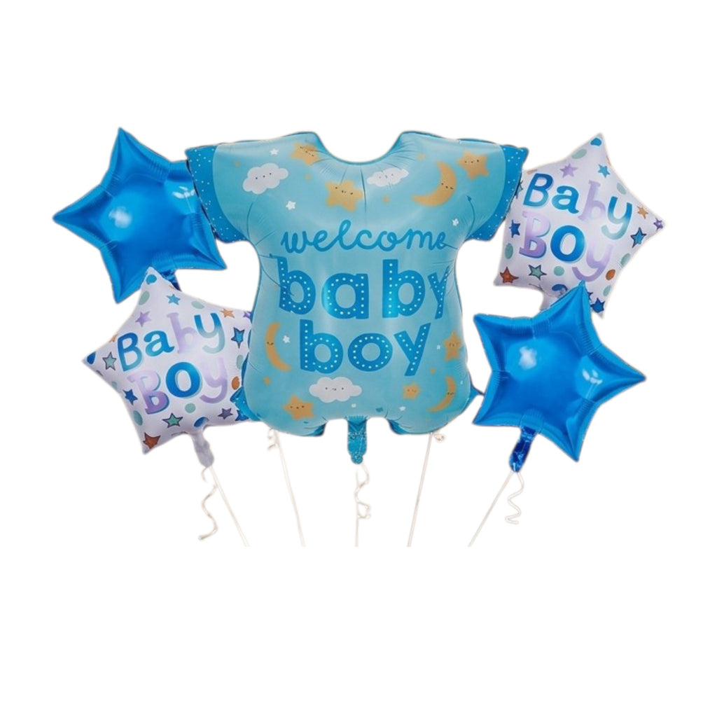 Set de globos Baby Boy / 5 Piezas