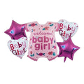 Set de globos Baby Girl / 5 Piezas