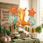 Set de globos Dinosaurio / 5 Piezas