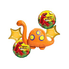 Set de globos Dinosaurio / 5 Piezas