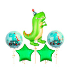 Set de globos Dinosaurio / 5 Piezas