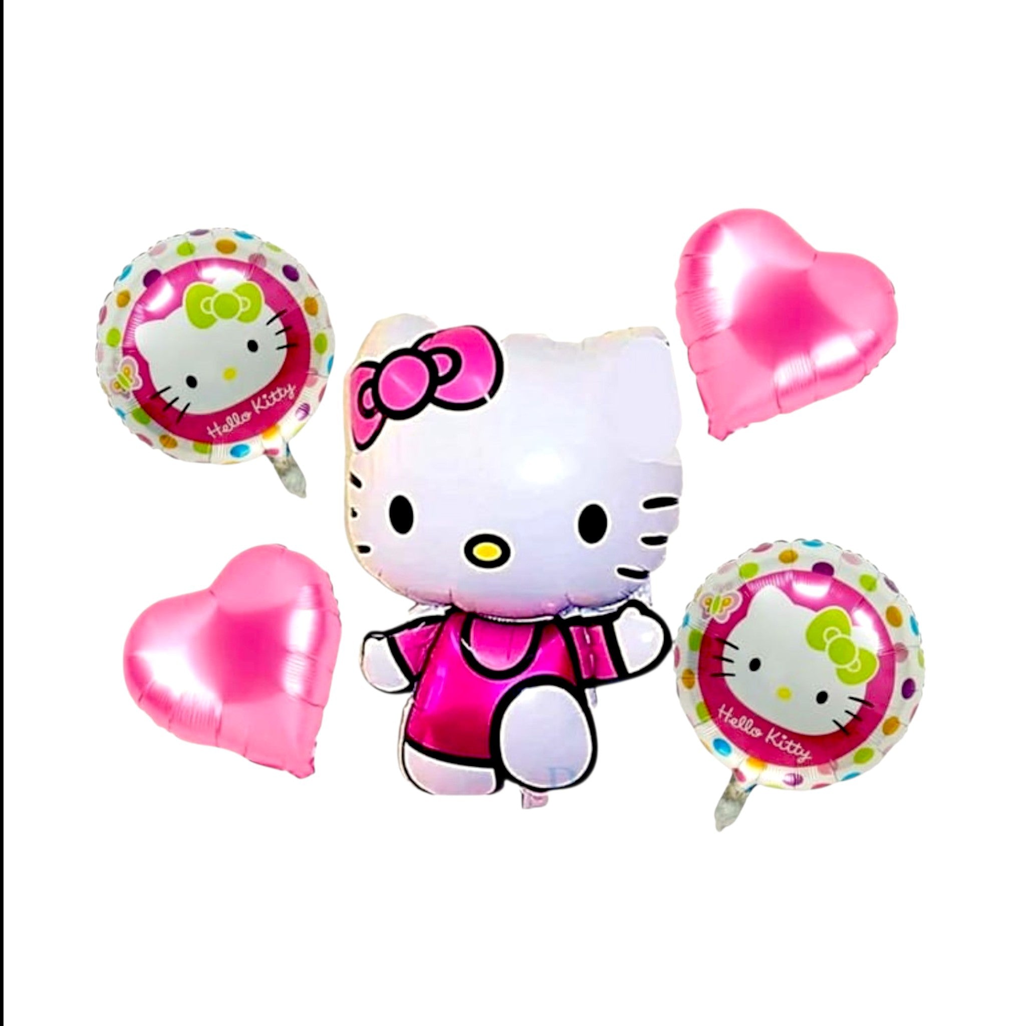 Set de globos Kitty / 5 Piezas