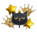 Set de globos Gato / 5 Piezas