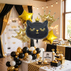 Set de globos Gato / 5 Piezas