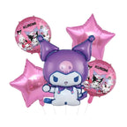 Set de globos Kuromi / 5 Piezas