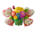 Set de globos Mamá / 5 Piezas