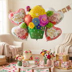 Set de globos Mamá / 5 Piezas