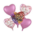 Set de globos Mamá / 5 Piezas