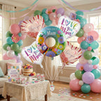 Set de globos Mamá / 5 Piezas