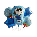 Set de globos Snoopy / 5 Piezas