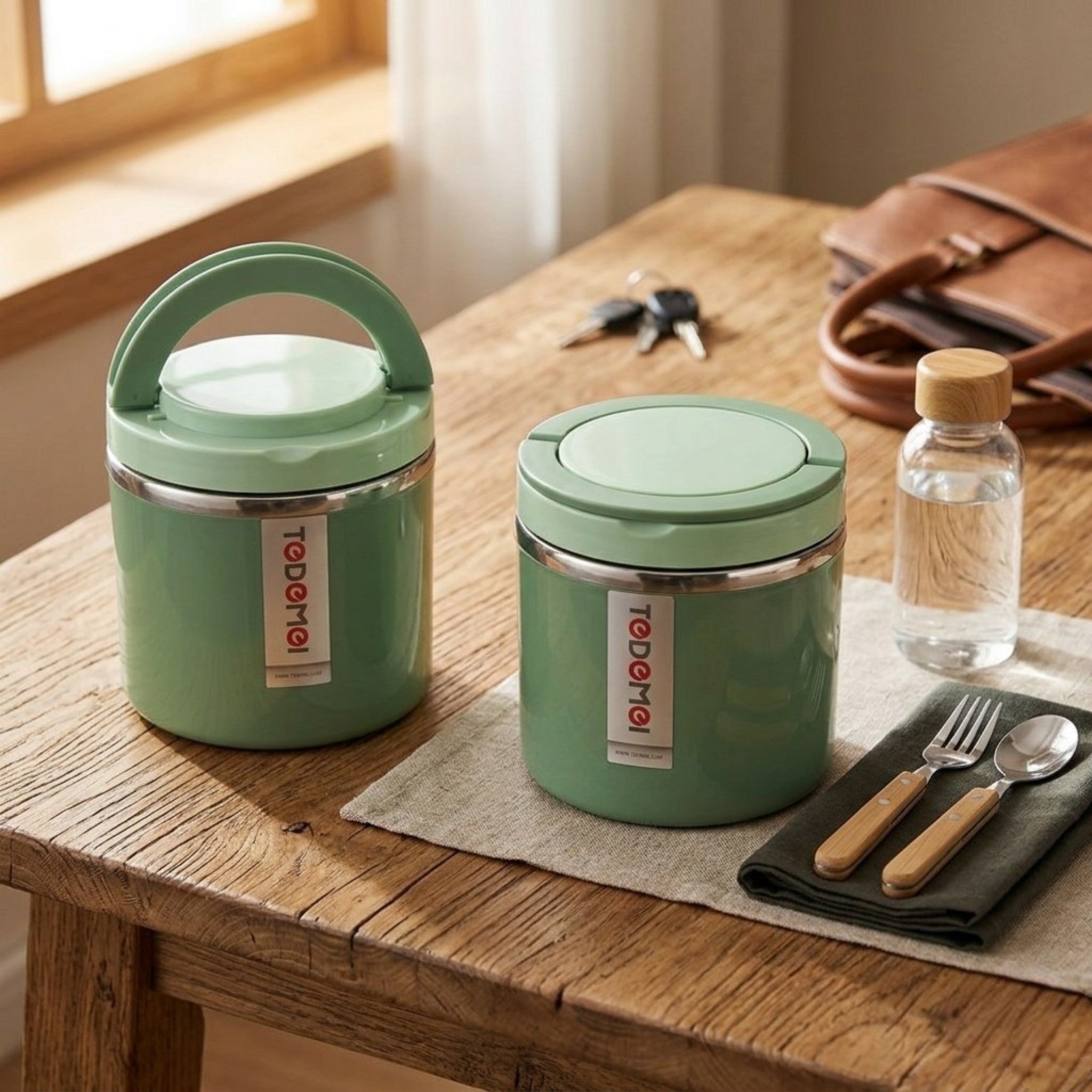 Contenedor hermético, térmico 630ml