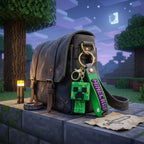 Llavero temática Minecraft