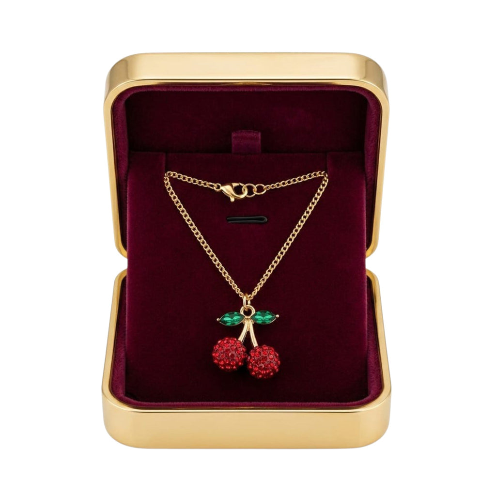 Collar fantasía cherry