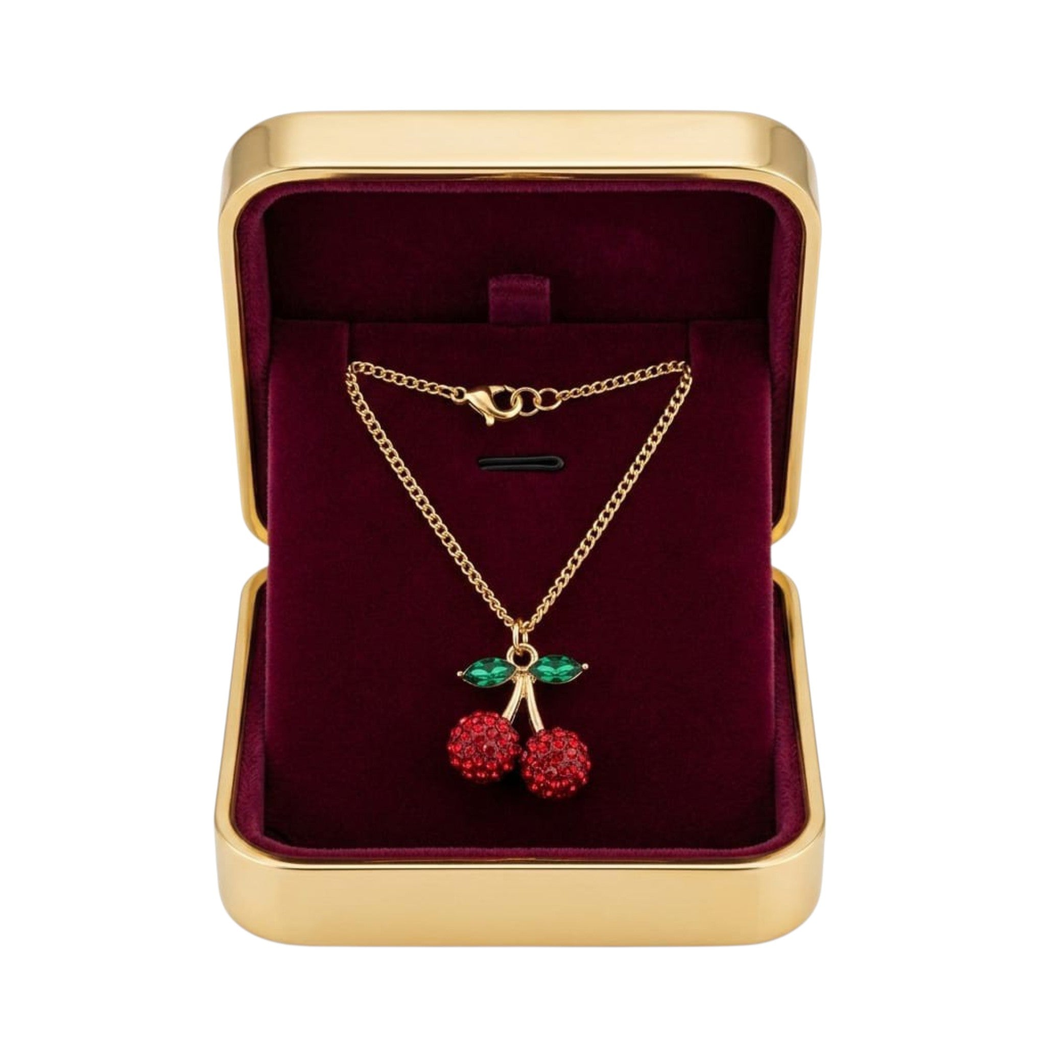 Collar fantasía cherry