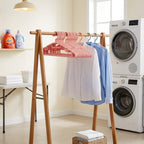 Paquete de 5 perchas plásticas