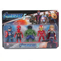 Set de 5 figuras de acción avengers