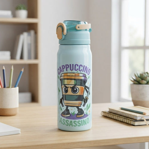 Botella Brainrot, plástica 1L