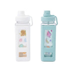Botella cuadrada, plástica 800ml