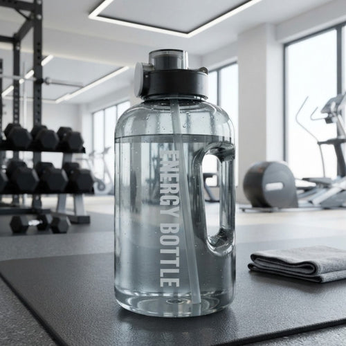 Botella deportiva, plástica 2L