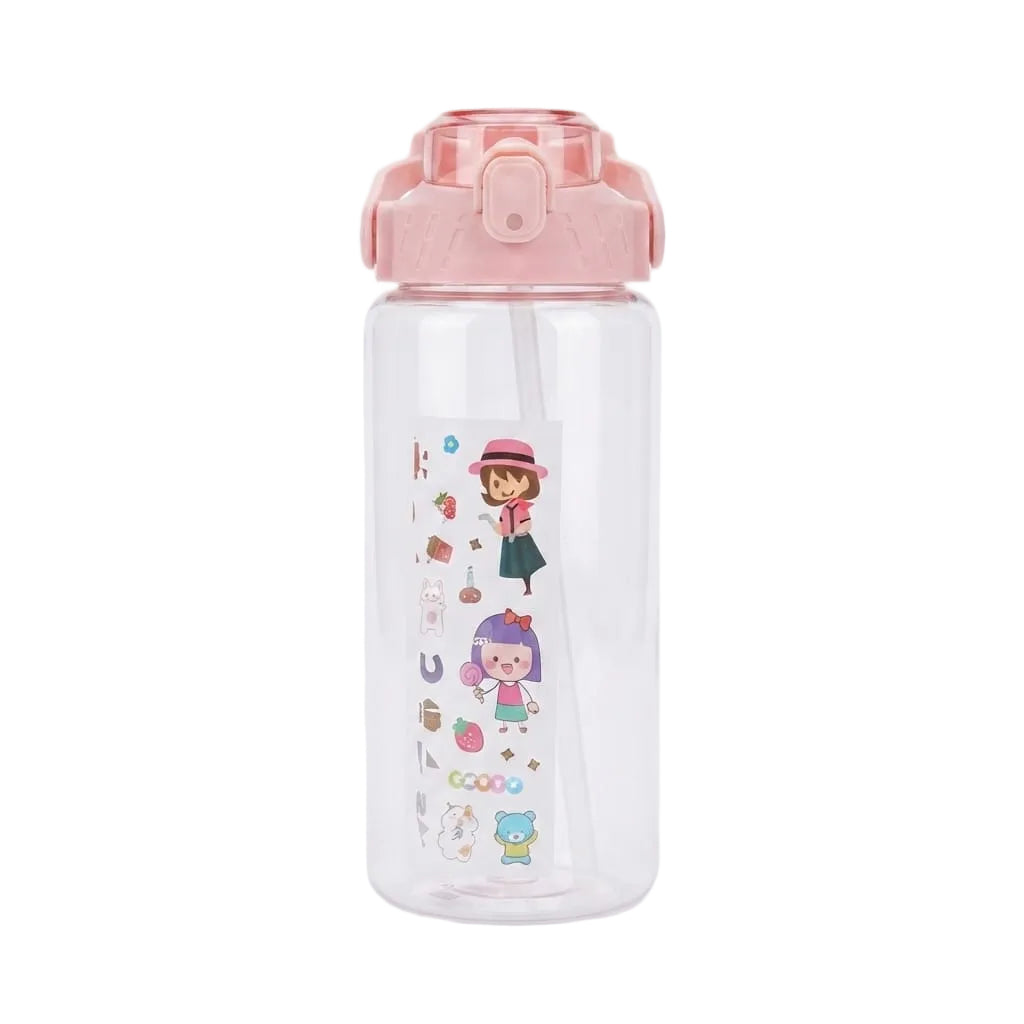 Botella transparente, plástica 2L